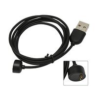 Pssopp Câble de Chargeur USB Magnétique 1M Cordon de Charge de Remplacement Noir, Station d'accueil Magnétique en PVC ABS à Faible Courant 5V 1A, Connexion Automatique d'alimentation Stable pour les