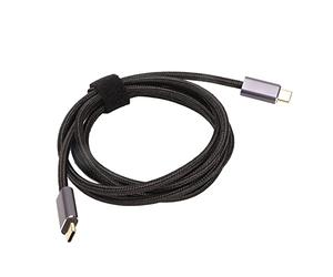 Pssopp Câble de Données de Type C, Processus de Placage à l'or à l'épreuve des Empreintes Digitales Transmission de 10 Gbps Câble de Rapide de Type C PD3.1 Fil à Tricoter en Nylon