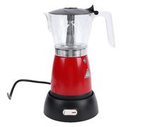 Pssopp Cafetière Cubaine, Machines à café, Machine à Expresso électrique, Cafetière Moka pour café Italien Cubain, Cubaine, 480 W, 6 Tasses, à Expresso électrique Transparente Nan (Prise UE)