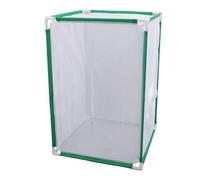Pssopp Cage en Maille, Cage d' pour Papillons en Tissu maillé Transparent, Enclos Extérieur Multifonctionnel pour Observer la Croissance des Papillons 15,75 X 15,75 X 23,62 Pouces