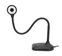 Pssopp Caméra de Documents USB avec Lumière LED, Visualiseur pour l'apprentissage et l'enseignement à Distance, Résolution 2592 X 1944P, Idéale pour Les Enseignants et 'éducation en Ligne