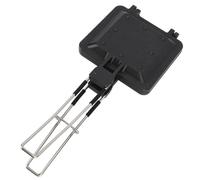 Pssopp Camping Toastie Maker Toasted Sandwish Maker Stovetop Toasted Maker Plat de Cuisson avec Poignées Double Face Grill Pan pour la Maison en Plein Air Camping