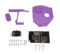 Pssopp Carte de Simulation de Lecteur Optique GDEMU, PCB V5.20, Installation Facile, Compatible avec la Console Dreamcast VA1 (Violet translucide)
