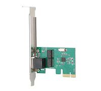 Pssopp Carte LAN Gigabit 8111E, Adaptateur Réseau PCIe Compact, Vitesse 10/100/1000 Mbps pour Ordinateurs de Bureau, Compatible avec Mac