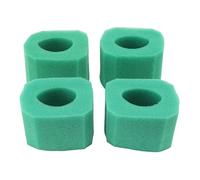 Pssopp Cartouche de Filtre de Piscine en éponge, 4 Pièces, Mousse Réutilisable pour Piscine et Spa, Lavable avec Une Haute élasticité, 3,1 Pouces de Hauteur et 2,0 Pouces de Diamètre