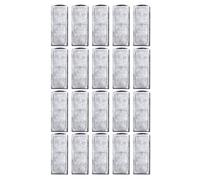 Pssopp Cartouches Filtrantes pour Aquarium, 20 Pièces, 4 étapes, Carbone