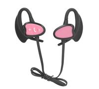 Pssopp Casque sous-Marin sans Fil Bluetooth, Casque de Natation, sous-Marin sans Fil Bluetooth, écouteurs Confortables pour la Plongée, Le Surf, la Course à Pied, Le Yoga (Pink)