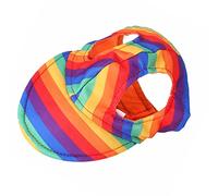 Pssopp Casquette de Baseball d'animaux de Compagnie Légère et Cutanée, Utilisation Large pour Le Jardin, Le Camping, la Pêche, Chapeau Soleil avec Trous d'oreille pour la Circonférence Tête Chien