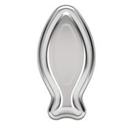 Pssopp Casseroles et Poêles Plateau de Service en Forme de Poisson en Acier Inoxydable 316 pour Repas de Cuisine, Plateau de Cuisson à la Vapeur de Poisson Divertissant, Assiette de Service