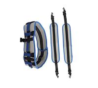 Pssopp Ceinture de Marche de Transfert avec Boucles de Jambe, Ceinture de Marche Médicale EVA pour Patients et Personnes âgées, Soins à Domicile, Hôpital (L)
