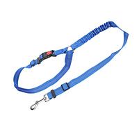 Pssopp Ceinture de sécurité pour Appui-tête Réglable pour Animaux de Compagnie, Sangle de sécurité en Nylon pour Voiture, Empêche la Mastication et les Accidents, Réfléchissante, pour Chiens de (BLUE)