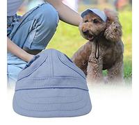 Pssopp Chien Chapeau De Sport Chat Casquette De Baseball pour Animaux De Compagnie Extérieur De Sunbonnet À La Mode Chapeau De Réglable Rayure D'été Voyage Chapeau avec