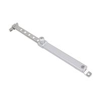 Pssopp Charnière de Fenêtre à Battants, Support de Fenêtre en Alliage d'aluminium avec Pièces en Acier Inoxydable, Renfort de à Ouverture Externe, Conception Extensible, Installation Facile pour la