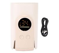 Pssopp Chauffage de Biberon avec Une Minuterie LCD Afficher Le Thermostat D'isolation de Contrôle de Température Précis, la Bouteille Portable Keep Warm for Home Outdoors Travel