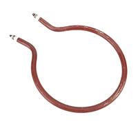 Pssopp Chauffage d'incubateur, Matériau en Fer, élément Chauffant Circulaire 200 W, Taille Réglable pour Accessoires d'incubateur (Tube Chauffant Rond 300W (Petit Rond))