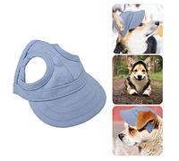 Pssopp Chien Chapeau De Sport Chat Casquette De Baseball pour Animaux De Compagnie Extérieur De Sunbonnet À La Mode Chapeau De Réglable Rayure D'été Voyage Chapeau avec Oreille
