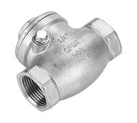 Pssopp Clapet Anti-retour à Battant en Acier Inoxydable 3/4 Pouces, Conception Unidirectionnelle Durable pour les Systèmes de Conduites d'eau et d'