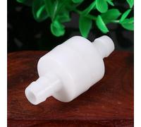 Pssopp Clapet Anti-retour en Ligne de 8 Mm, Vanne 1 Voie en Plastique, Empêche le Reflux, Idéal pour les Systèmes de Carburant, d'eau et d'air