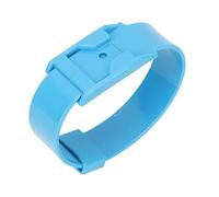 Pssopp Collier de Chèvre 10 Pièces, Matériau PU, Distingue la santé des Moutons avec des Bandes de Couleur, 36 Cm pour la Gestion du Bétail (36cm Bleu)