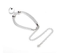 Pssopp Collier Réglable pour Chat de Style Japonais avec Cloche, Collier en Nylon Sûr pour Petits Chiens et Chats