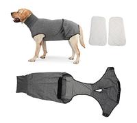 Pssopp Combinaison de convalescence pour chien, couche intégrale réutilisable professionnelle, costume de convalescence chirurgicale, culotte hygiénique pour chien, taille XL