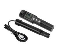 Pssopp Compteur Numérique d'oxygène Dissous, Construction ABS, Testeur de qualité de l'eau avec Détection de Température et Compensation Automatique pour l'aquaculture et les Laboratoires