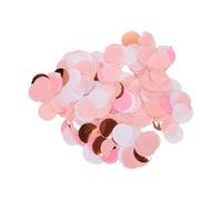 Pssopp Confettis Ronds de 2,5 Cm, 30 G, Feuille de Tissu Colorée, Points Mélangés, 1 Pouce, Ne Se Décolore Pas, pour Décoration de Table, Ballon, Fête D'anniversaire, (30g)