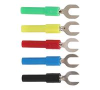 Pssopp Connecteurs de Fil de Fourche à Fourche 10 Pièces, Matériau de Pelle pour équipement électronique, équipement Industriel, Onduleurs, Machines de Soudage