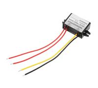 Pssopp Convertisseur AC 12 V 24 V vers DC 5, Module d'alimentation Abaisseur étanche IP67 avec Protection Contre Les Surtensions, efficacité 96% pour Caméra de Vidéosurveillance, Ventilateur de
