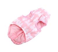 Pssopp Costumes à la Mode Petit Gilet pour Animaux de Compagnie Veste pour Animaux de Compagnie, Manteau Chaud Doux en Coton Respirant Léger pour Chiens Chats avec Fermeture à Glissière Arrière et