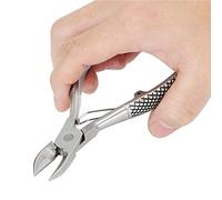 Pssopp Coupe-Dents de Porc, Pince à Dents de Porc à Ressort en Acier Inoxydable Pince à Dents pour porcelets Tondeuse à Dents pour bétail 5,5 "de Long