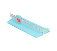 Pssopp Coupe-papier A4 pour Couper des Feuilles de Papier avec Tête de Coupe Remplaçable, échelle Précise et Conception Portable, Mini - Facile à Utiliser pour le Bureau, (13930 vert menthe)