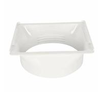 Pssopp Coupleur d'Échappement Universel, 150mm/5,9 Pouces, Compatible avec Climatiseurs Portables, 3 Types d'Interface Plate Carrée Ronde