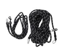 Pssopp Coureur de Chien Réfléchissant, Attaches et Piquets, Câble d'attache d' de Ligne pour Chiens, pour Camping en Plein Air, Cour, Parc, Chemin de Réfléchissant, Chariot Portable pour pour Cour