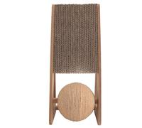 Pssopp Coussin de Rayures de Chats Dits dans Un Bois de Pin Résistant