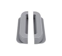 Pssopp Couvercle de Poignée Universel en Silicone, adapté aux Friteuses à Air Ninjas, Poignée Résistante à la Chaleur pour les Couvercles D'ustensiles de Cuisine Chauds (GRAY)