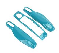 Pssopp Couvercle de Porte-Clés, Matériau ABS, étui de Protection pour 911 718, Installation Facile pour Les Propriétaires de Clés de Voiture (Bleu Miami)