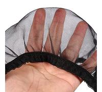Pssopp Couverture de Cage à Oiseaux, Récupérateur de Graines en de Nylon Souple, Taille Universelle pour Perroquets et Perruches, Hauteur 29 Cm, Empêche Le Désordre des Graines (Black)