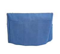 Pssopp Couverture de la Machine à Coudre Couverture de Poussière de Protection avec des Poches Multifonctionnelles pour Les Accessoires de Machine à Coudre pour Les Projets de Bricolage (Blue)
