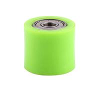 Pssopp Curseur de Poulie de Rouleau de Chaîne Guide de Chaîne de Roulement Robuste 8mm 10mm Rouleau de Roue en Plastique en Métal pour Moto ATV Dirt Bike Vélo de Rue Utilisation Tout-terrain (Vert