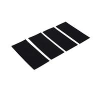 Pssopp de Carbone Filtre en éponge de Charbon Actif Universel Feuille de Mousse de Filtre à air purificateur de Remplacement activé, Paquet de 4 filtres en éponge Housses pour filtresHousses et étuis