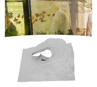 Pssopp Décoration de Grottes D'aquarium 3D, Paysage de Poisson en Résine imprimé (Gris)