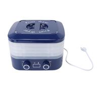 Pssopp Déshydrateur Alimentaire à 5 Plateaux, Machine de Séchage à Température Réglable pour Aliments, Fruits Séchés, Légumes et Plus Encores (Prise UE 220V)