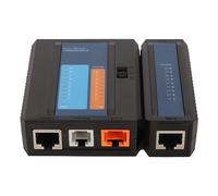 Pssopp Détecteur de Ligne, Testeur de Câble Réseau 2 en 1, Diagnostic de Défauts pour la Famille