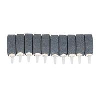 Pssopp Diffuseur de Bulles de Pierre à Air pour Aquarium, 10 Pièces, Disque de Pierre à Air avec Bulles Fines pour Aquarium, Pompe à Oxygène, Aération Hydroponique D'étang