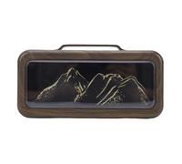 Pssopp Diffuseurs d'aromathérapie Boîte à Eau de Grande capacité Lumière LED Diffuseur d'huiles Essentielles de Montagne à Double Pulvérisation pour Bureau, Chambre à Coucher, Humidificateur de