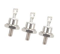 Pssopp Diode de Générateur 3 Pièces, Métal Robuste, Diodes de Dynamo à Installation Facile pour Modèles ZX40 12, Redresseur Haute Résistance 40A pour les Réparations (Pôle négatif)