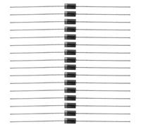 Pssopp Diode de Redressement 1N4007, 100 Pièces, Haute Tension 1000V 1A, Pièce de Rechange en Aluminium et Silicium de Grande capacité