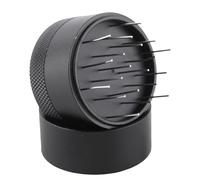 Pssopp Distributeur d'aiguilles à café en Acier Inoxydable, Agitateur à café à Profondeur Réglable 58 Mm avec Base, Outil de Distribution Antirouille pour la Maison, le Bureau, les Baristas de (53MM)