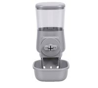Pssopp Distributeur d'eau Gravitaire Suspendu pour Animaux, 1L, Anti-Fuite, | Support Mural pour Cage en Plastique, Alimentation Automatique par gravité, pour Chat ou Petit Chien, Conception